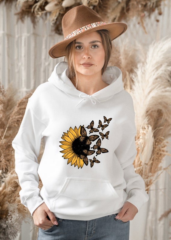 Sunflower hoodie women's new arrivals