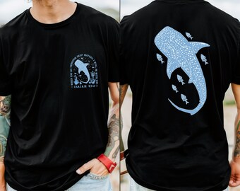 Comfort Colors® Shark Shirt, Jesus T-shirt, Man Shirt, Whale Shark Tshirt, Beachy Shirt, Beachy Tee, Summer T-shirt, Christian Ocean Shirt