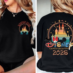 Disney 2025 Sweatshirt,Disney Vacation Sweatshirt,Disney  Family Sweatshirt,Disney Trip 2025 Sweatshirt, Disneyworld Matching Womens Sweater