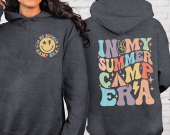 In My Summer Camp Era Hoodie, Summer Camp Shirt for Kids, School Camp Hoodie, Camping Crew,Camping Family Gift,Girls Camp Hoodie,Camp Lovers