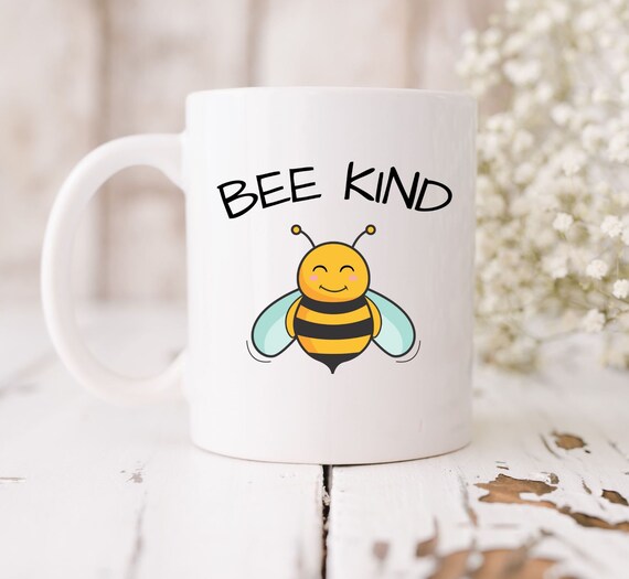 Bee Coffee Mug, Bee Lover Bee Gift, Bumble Bee Mug, Honey Bee Gift, Gift  For Her