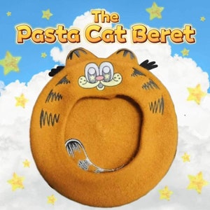 Pasta Cat Beret