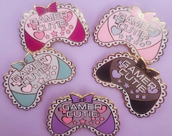 Gamer Cutie Controller Enamel Pin