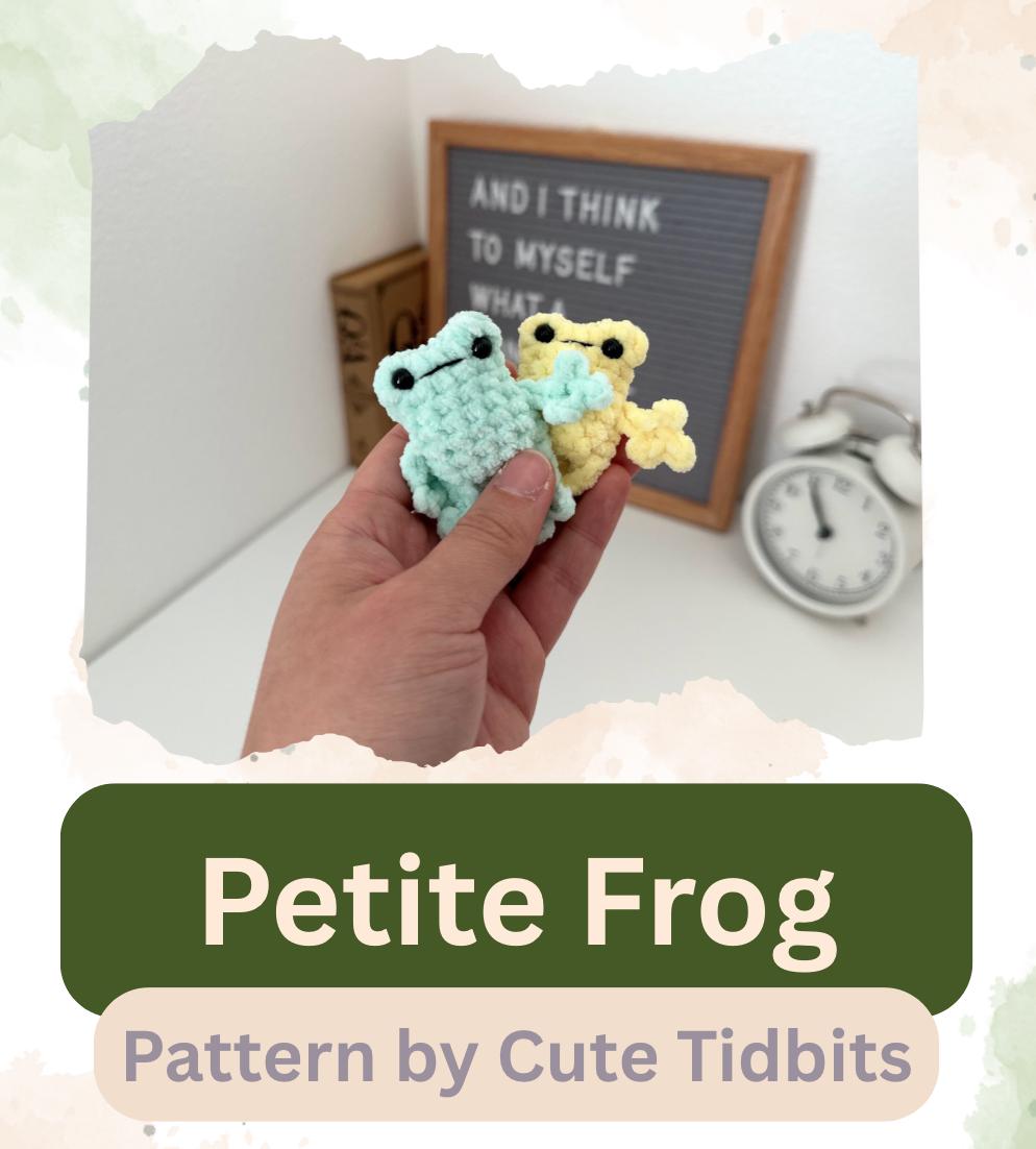 30 Leggy Frog Crochet Patterns to Charm Kids and Frog Fans 31 Petite Leggy Frog Crochet Pattern: Digital Download