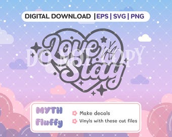 K-pop Love stay | stray kids/ Vector files /svg eps png