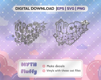 kpop DREAM - cuore y2k / File vettoriali / svg eps png