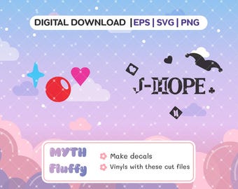 kpop jhope - gira/ png svg eps