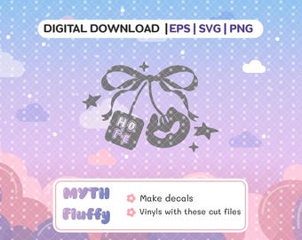 kpop Ribbon hope - tour Printable| giveaway png svg eps