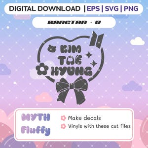 vectorielle de kpop V | png svg eps
