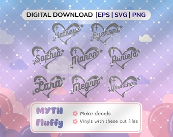 Kpop KATSEYE Sticker Decal  lightstick kpop  svg, png,eps  / Vector files