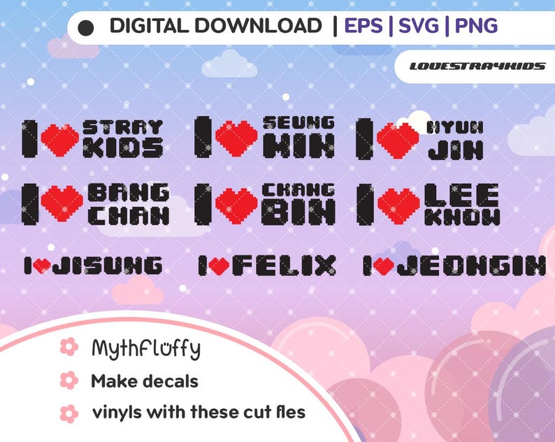 K pop Love Stray Kids Vector Files Stray Kids Svg Eps Png Etsy k-pop-love-stray-kids-vector-files-stray-kids-svg-eps-png-etsy