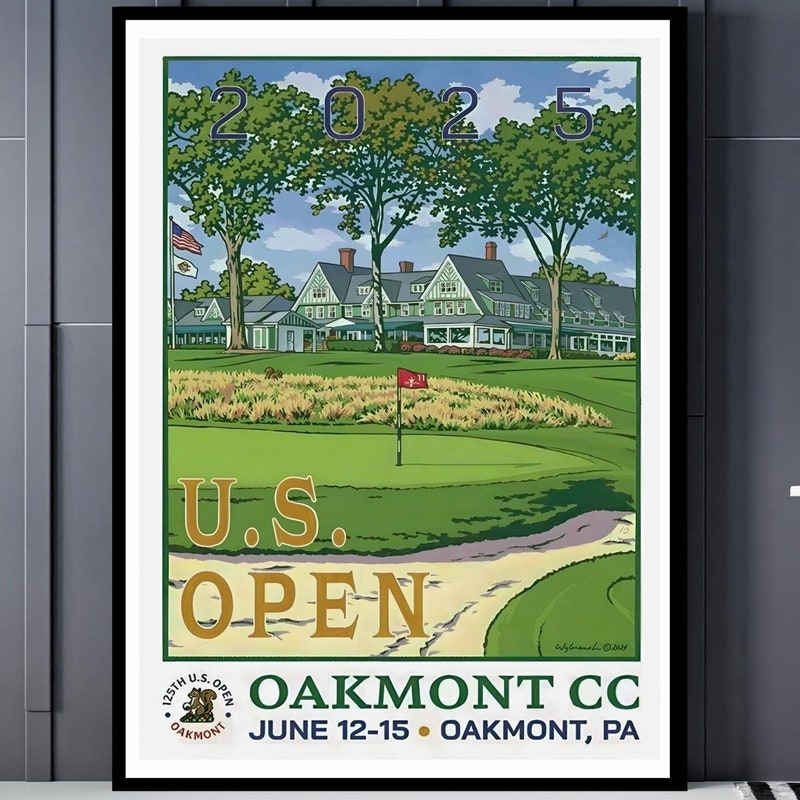Us Open Ametur Golf Tour - Etsy Canada