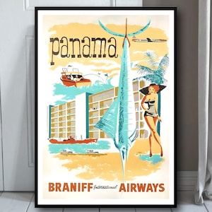 Braniff Airlines Posters - Etsy