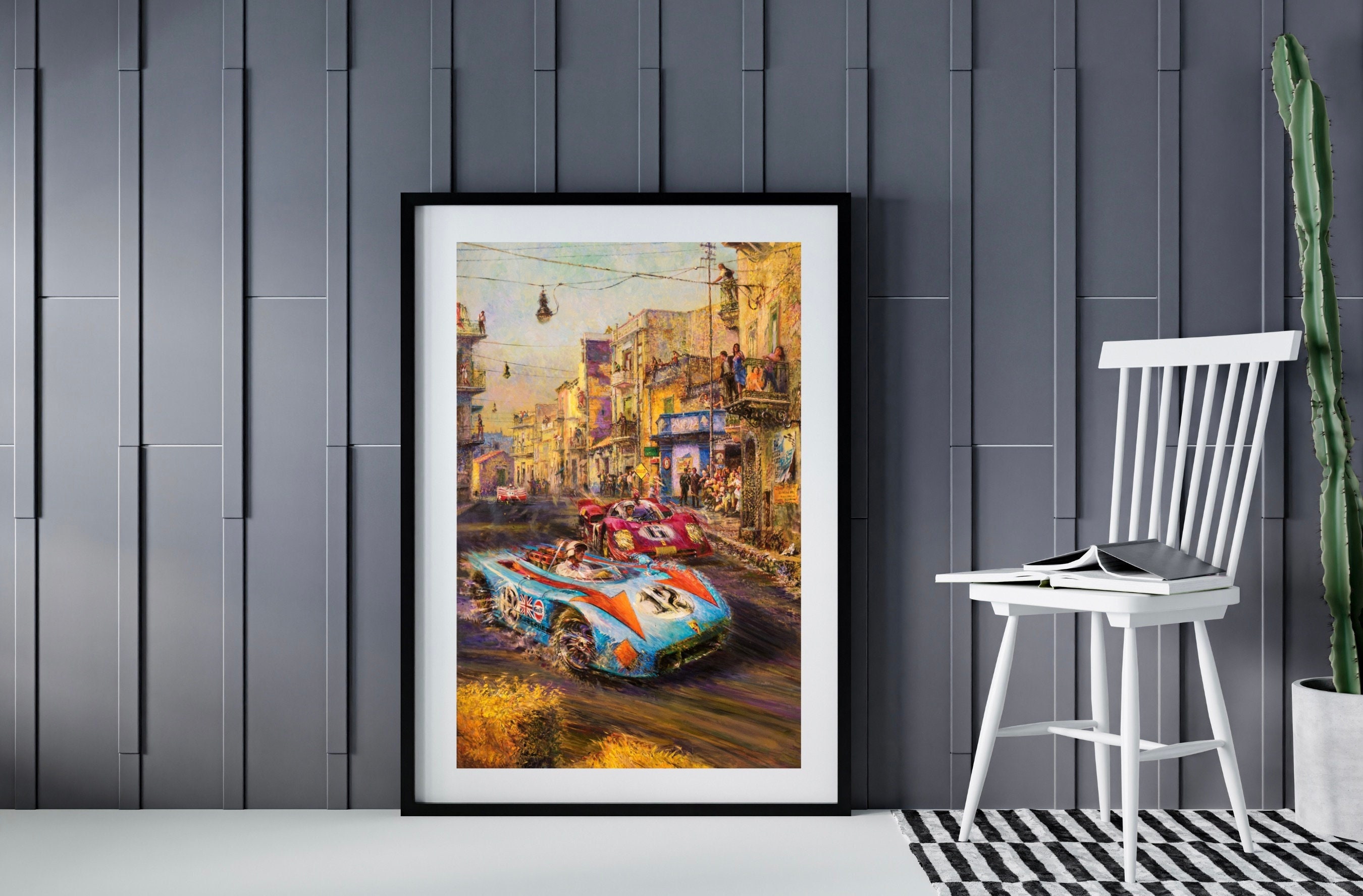 【値下げ】イタラ 1907 コッパ フローリオ　リトグラフ 値下げ】イタラ 1907 コッパ フローリオ リトグラフ 値下げ