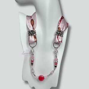 Multi-Use Silk Necklace. Md1116
