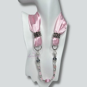 Multi-Use Silk Necklace. Md1106