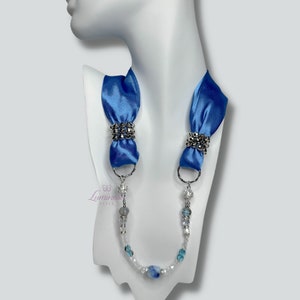 Multi-Use Silk Necklace. Md1121