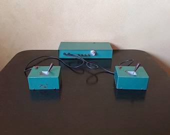 NOT TESTED homemade Tetris console from the 1980's Czechoslovakia