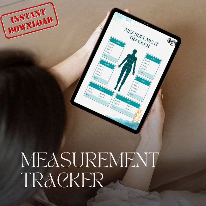 Printable Measurements Tracker | Male and Female Body Measurement ...