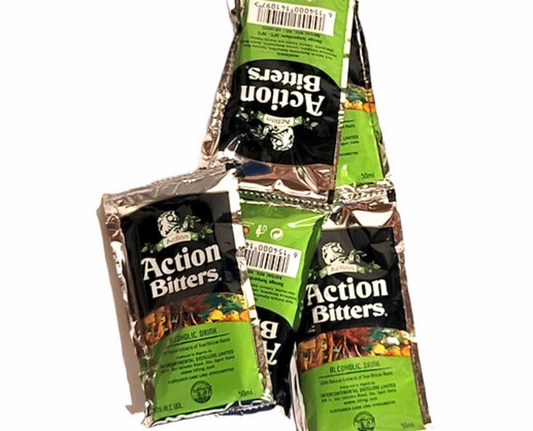Action Bitters Sachets 50ml different Quantities Available Etsy