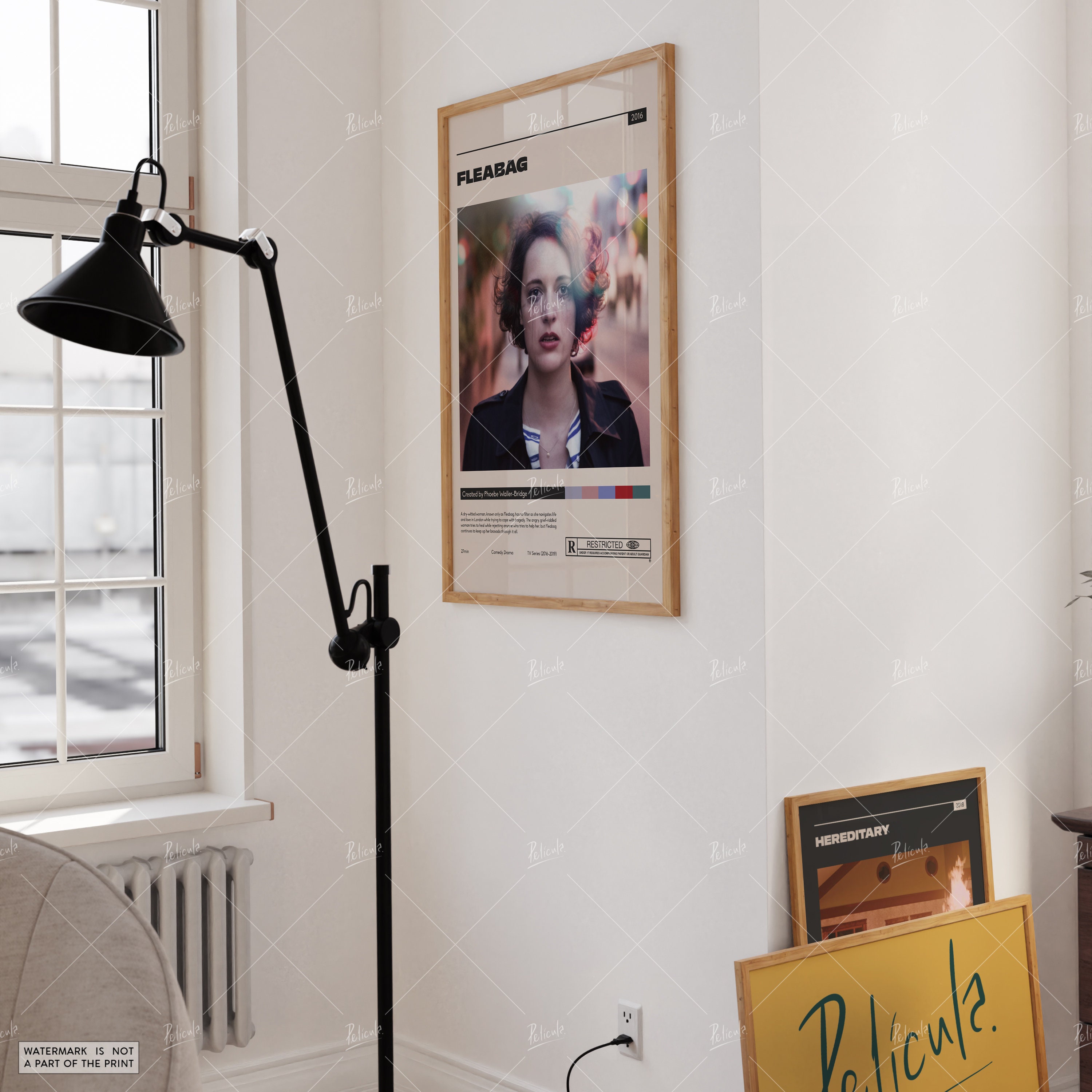 Discover Fleabag Poster | Phoebe Waller-Bridge | Minimalist Tv Series Poster