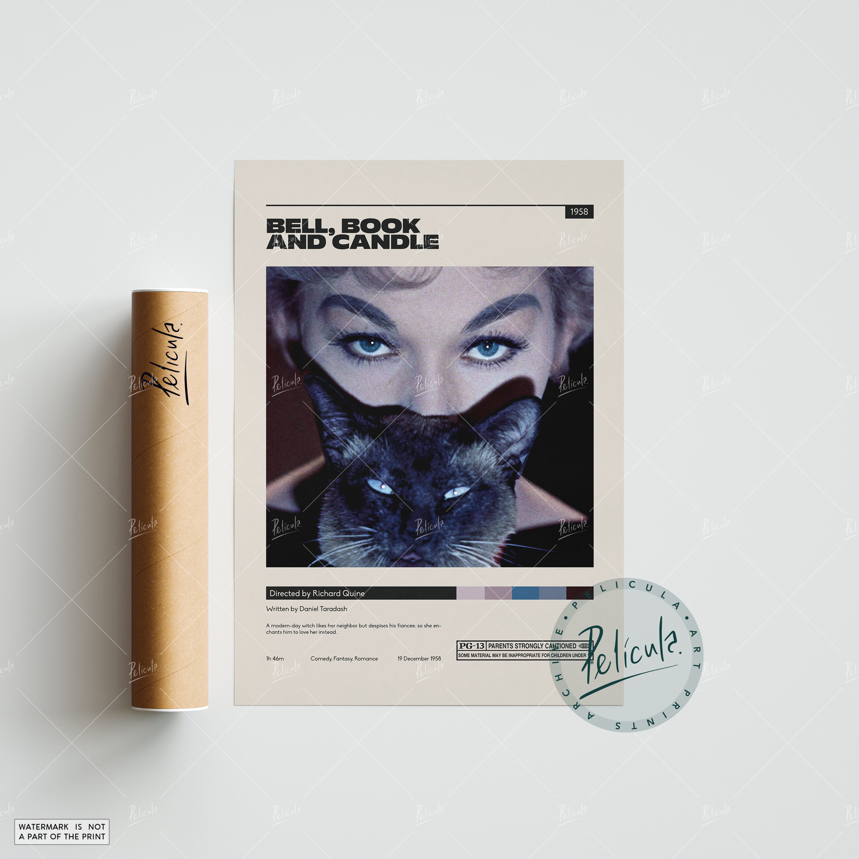 Bell Book And Candle Poster