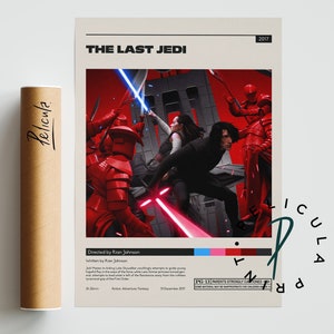Star Wars: Episode VIII - The Last Jedi - Movie Poster / Print (Many Porgs)  (Black Poster Hanger) 
