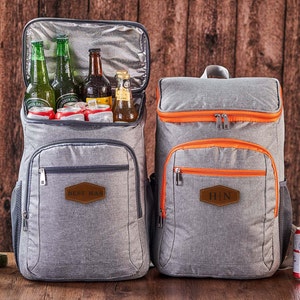 Gepersonaliseerde koelrugzak, geïsoleerde koeltas, aangepaste golfbierkoeler wandelkoeler rugzak geïsoleerd, gegraveerde rugzakkoeler, cadeau