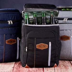 Personalized Groomsmen Gift Bag, Custom Cooler Backpack, Insulated Cooler Beer Bag, Hiking Cooler Backpack, Father&#39;s Day Gift for Him, Gift.