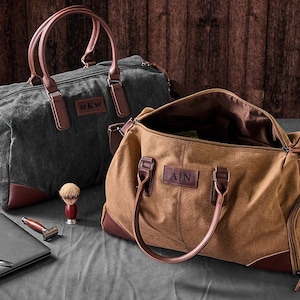 Personalisierte Ledertasche, Benutzerdefinierte Duffle Bag, Leder Reisetasche, Handgemachte Tasche, Wochenend-Flugtasche mit Schuhbeutel, Overnight Bag.