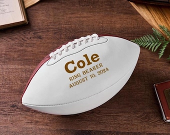 Balón de fútbol para propuesta de padrinos de boda, balón de fútbol para propuesta de portador de anillos, regalo para padrinos de boda, regalo para el padrino, regalo para portador de anillos, regalos para él, regalo deportivo