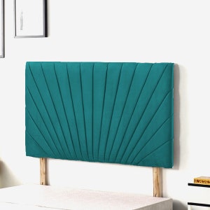 Bed Headboards Plush Velvet 20" High Beds Head Divan Ottoman All Sizes & Colours