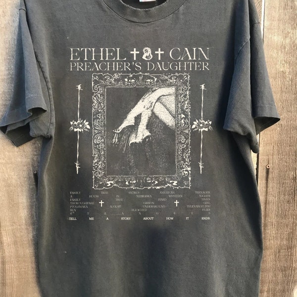 Ethell Cain 2024, Ethell Cain 2024,my love is a Flesh wound Graphic tshirt,Preacher's Daughter Album,  Gift for men women Comfort Color