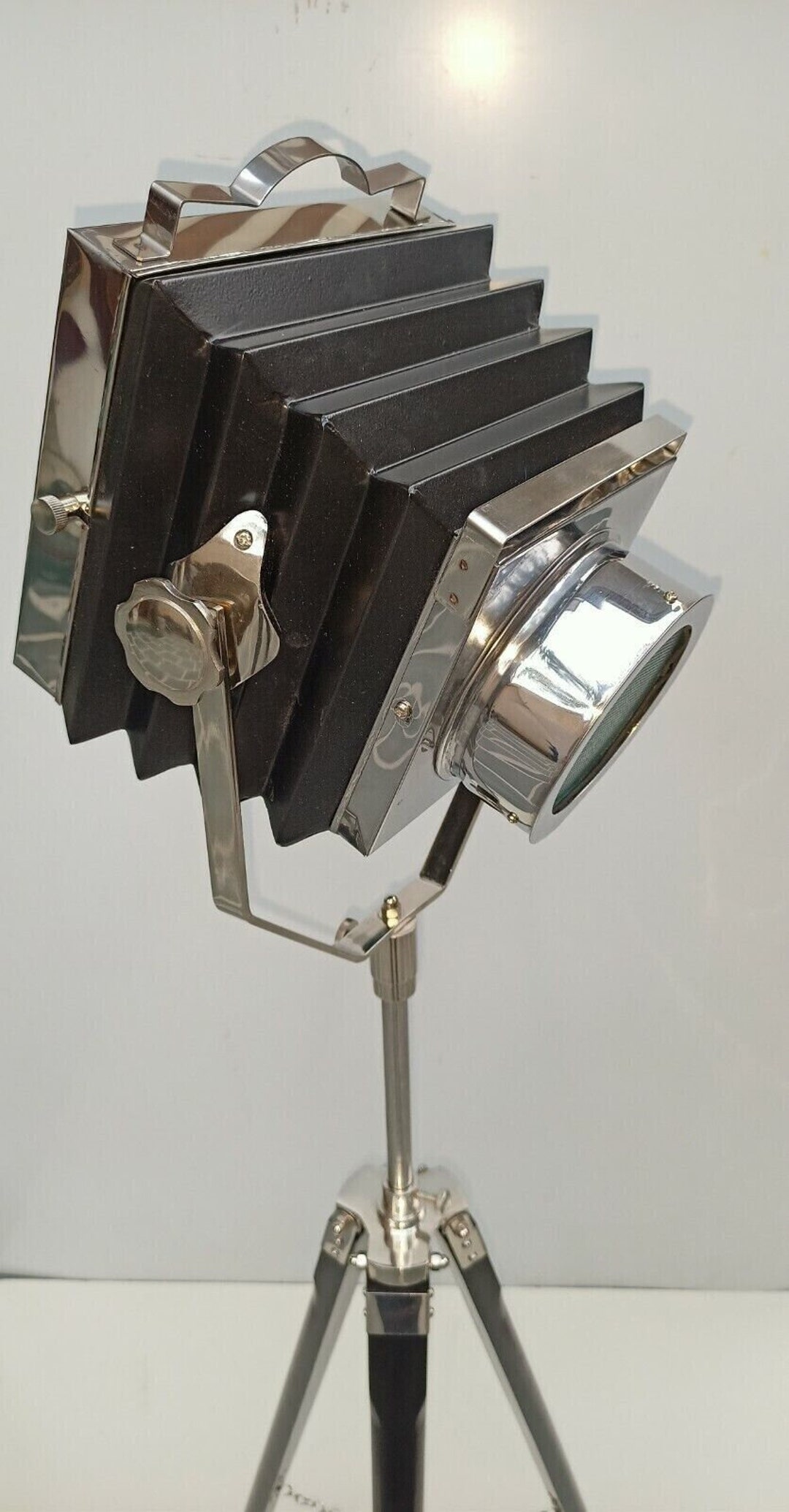 Nautical Vintage Camera Spotlight Tripod Floor Lamp Stylish - Etsy