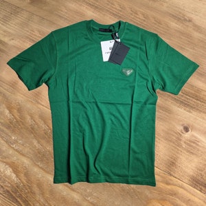 Vintage Prada Mens T-shirt Color Green - Etsy