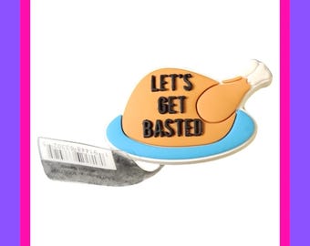 Let&#39;s Get Basted Turkey Crocs Jibbitz Shoe Charm
