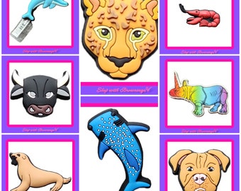 Animal Crocs Jibbitz Shoe Charms