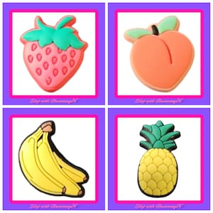 fruit CROCS jibbitz shoe charm
