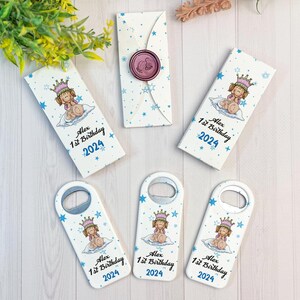 Personalized Baby Shower Gift Magnet Bottle Opener Baby Shower Favors Baptism Magnet Customized Baby Shower Baby Shower Gifts Birthday Event