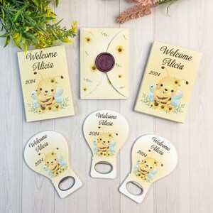 Personalized Baby Shower Gift Magnet Bottle Opener Baby Shower Favors Baptism Magnet Customized Baby Shower Baby Shower Gifts Birthday Event