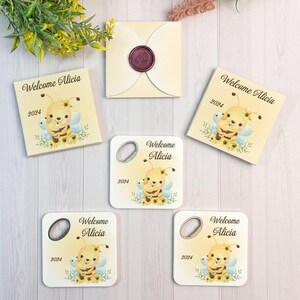 Personalized Baby Shower Gift Magnet Bottle Opener Baby Shower Favors Baptism Magnet Customized Baby Shower Baby Shower Gifts Birthday Event