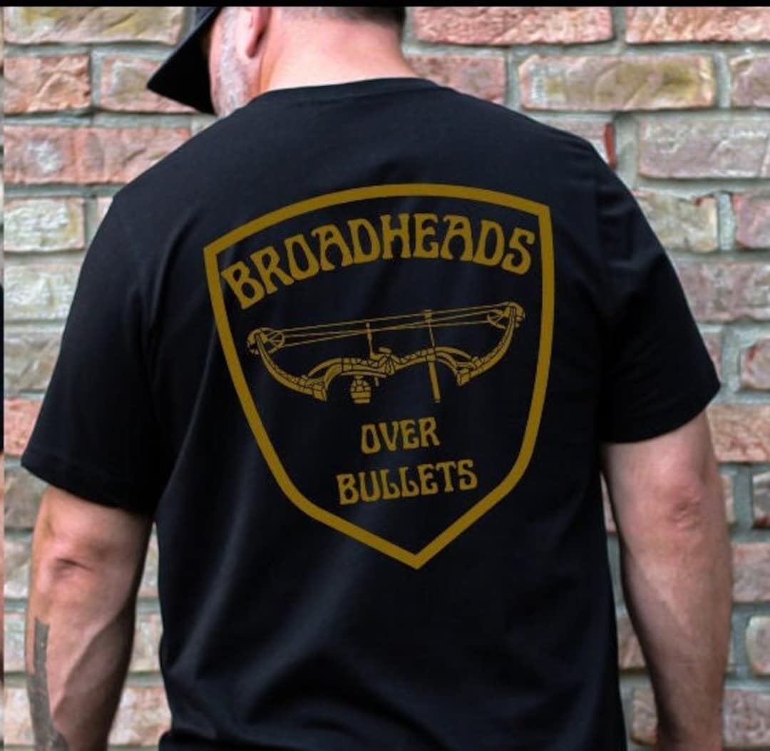 Broadheads Over Bullets Hunting Tshirt, Bow Hunting Tshirt, Shirts