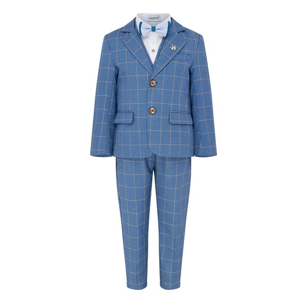 Light Blue Suit Etsy