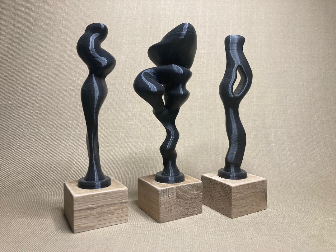 MINI DESKTOP SCULPTURE Black Series 3D Printed Etsy