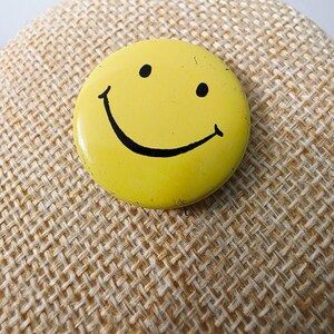 1960 Smiley Face Pin - Etsy