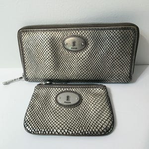 Fossil fifty-four suede coin bag y2k Y2K FOSSIL Fifty-four 