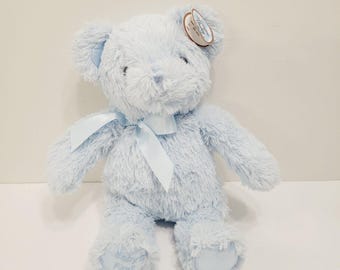 VTG Bearington Baby Collection Babys Erster Bär Blauer Teddybär Plüschtier