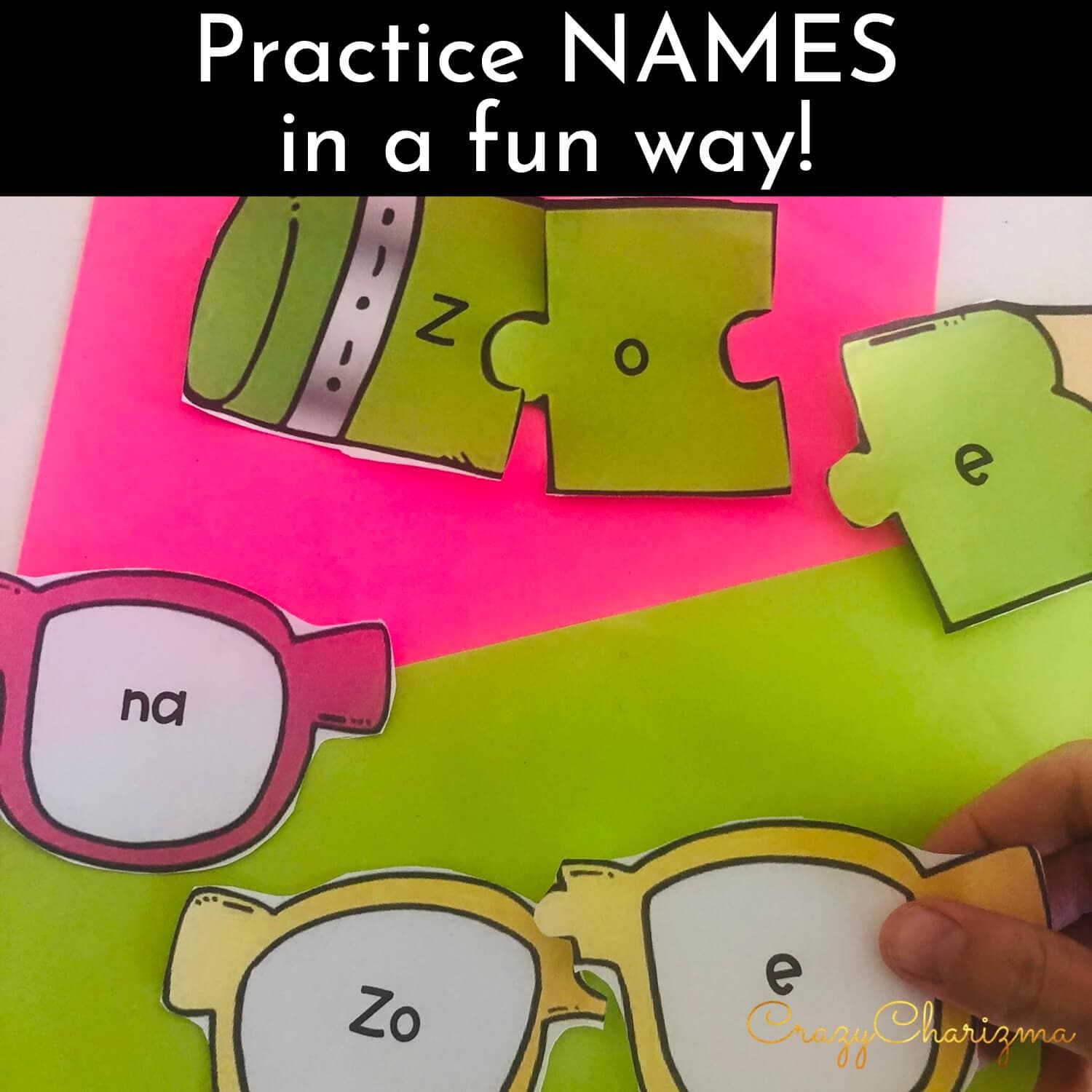 Name Tracing Editable Name Tags With Alphabet and Numbers Etsy
