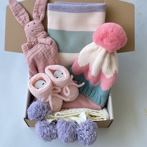 Baby Girl Gift Box, Newborn Gift Set, Welcome Baby Gift, Gift For Baby Girl