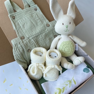 Gender Neutral Baby Gift Box, Newborn Gift Set, Welcome Baby Gift, Gift For Baby Boy Girl